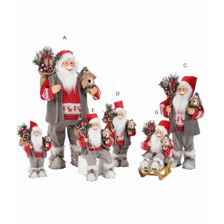 Декоративная новогодняя кукла - "Дед мороз" 90см TM-218516A