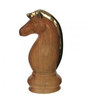 758849 Фигурка декоративная "Шахматный конь", L16 W13 H28 см