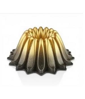 Форма для кекса с а/п покрытием 24 см, цв.черный/золотой |3273-24-Gd | 2013|