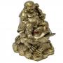 804500 Фигурка декоративная "Будда на денежной лягушке", L7,5 W5 H7,5 см