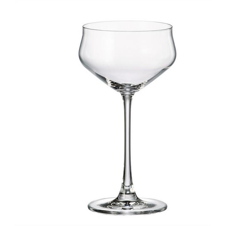 Набор бокалов для мартини Crystalite Bohemia Alca 235 мл (6 шт)