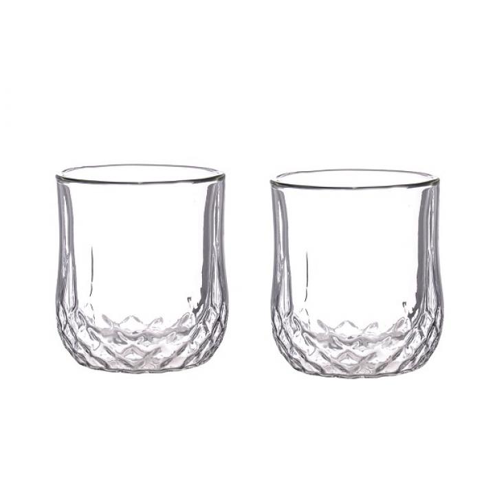 Набор стаканов с двойным стеклом Repast Double wall 200 мл (2 шт), DC3320-S2