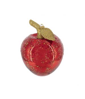 Яблоко Ранет красное (стекло) 7х7х10 см