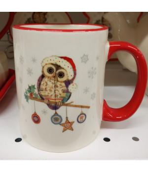 Кружка 300мл п/уп  Owl Christmas