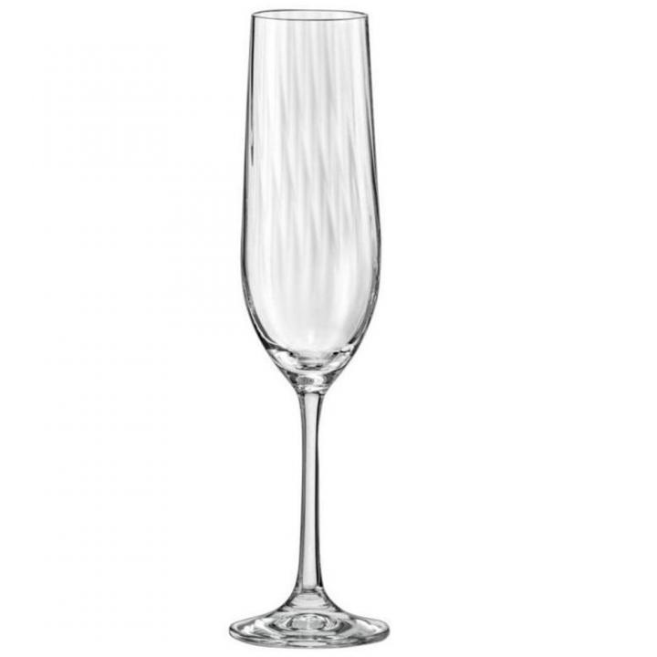 Виола бокал для шампанского 190мл D4882 opt (*6)