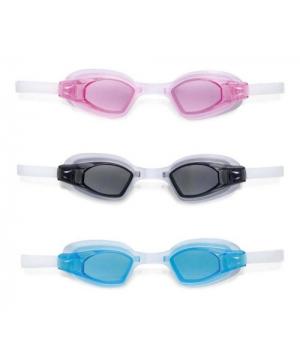 Очки для плавания Intex "Free Style Sport", от 8 лет, 3 цвета