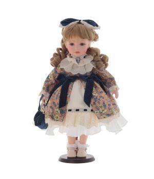 799968 Кукла "Юленька", L21 W11,5 H48 см (фарфор, текстиль)