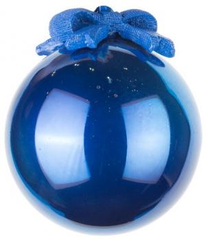 08739 Глянцевый синий шар 8 см ()