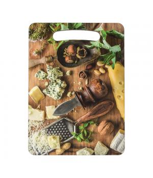 Доска разделочная деревянная "Сырная тарелка", 29*21*0,6 см MARMITON