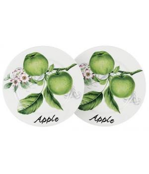 Набор из 2-х тарелок "Яблоки" INFEX-C045-GA-AL