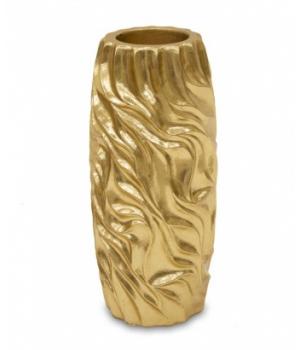 Золотая ваза с узорами.Размер: 61x26x26см