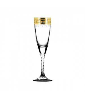 EAV03-307/S/Z/6 Набор - бокалы для шампанского 6 шт. с узором "Греческий узор"