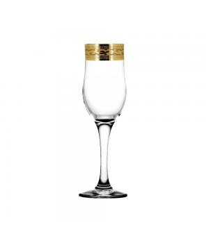 EAV08-160/S/Z/6 Набор - Бокалы для шампанского 6 шт с узором "Версаль"