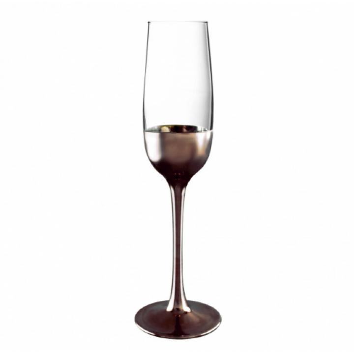 EAV147-6435/S  Набор - бокалы для шампанского 2 шт. с узором "Поло"