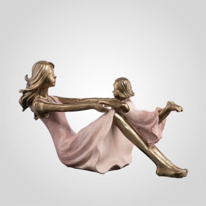 Фигура Декор "Мама с дочкой" 8.5х16.5х6.5 см BH00392DT